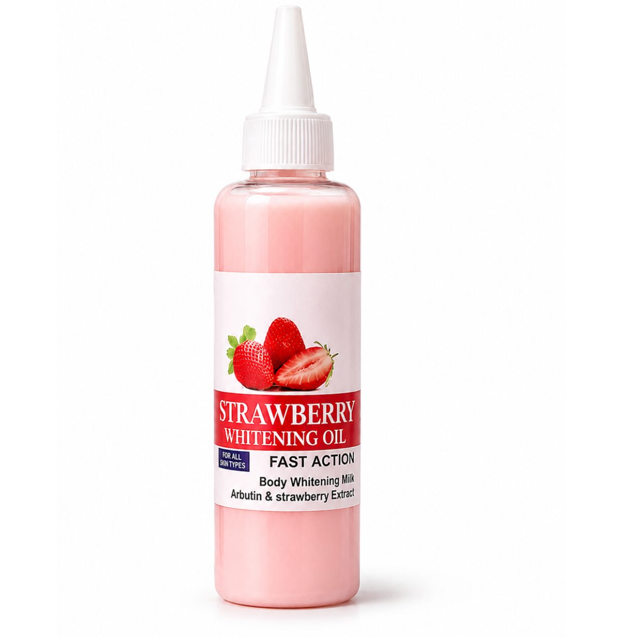 5D strawberry whitening soap (2) Strawberry Whitening Oil – Fast Action Brightening & Moisturizing Body Oil - Image 1