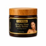 XXWhite African Shea Body Butter with Collagen Boosters – Deep Moisturizing Skin Nourishing Cream (250g)