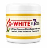 X-WHITE 7 Days Result Moroccan Black Soap & Skin Oil Combo Set – Deep Cleansing Face & Body Skincare Kit with Dead Sea Salt, Shea Butter & Coconut Oil - Image 3