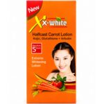 X-White Halfcast Carrot Lotion with Kojic Acid, Glutathione & Arbutin – Brightening and Moisturizing Body Lotion
