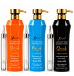 Omek Diamond Glow & Diamond Intense Body Milk Collection – Retinol, Niacinamide & Glutathione Brightening Body Lotion Set (3 × 500ml)